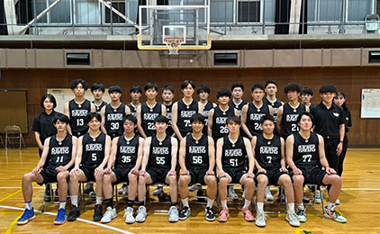 体育会 男子バスケットボール部 イメージ写真