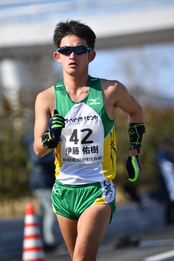 卒業生・伊藤佑樹さん、世界競歩チーム選手権、日本代表決定