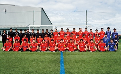 体育会 サッカー部 イメージ写真