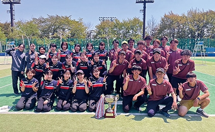 体育会 ソフトテニス部 イメージ写真