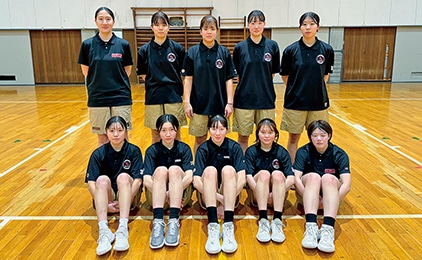 体育会 女子バスケットボール部 イメージ写真