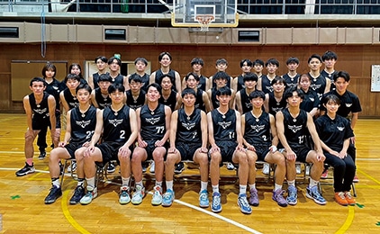 体育会 男子バスケットボール部 イメージ写真