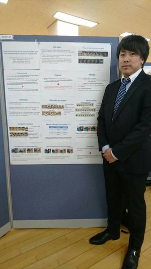 写真⑧大学院生　平間さん