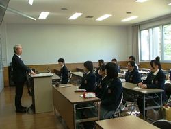 北海道留寿都高校福祉施設見学会