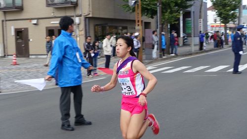 3区 主将 山下裕未の走り