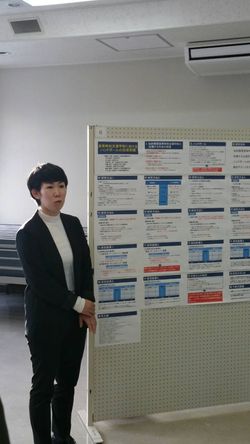 北海道体育学会での発表の様子