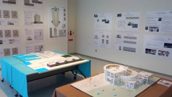 インテリア建築分野学生作品展を北翔大ポルトで開催 