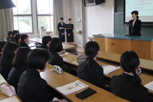 教育／保育実習激励会を行いました