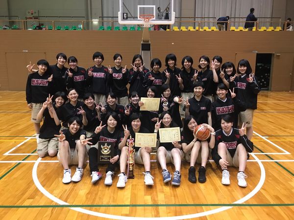 女子バスケットボール部　2大会優勝