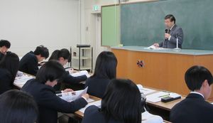 高大連携協定校の生徒が施設見学に訪れました