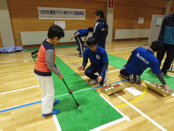 「がたりんピック」のお手伝いをしました