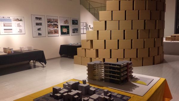 インテリア建築分野学生作品展を北翔大ポルトで開催