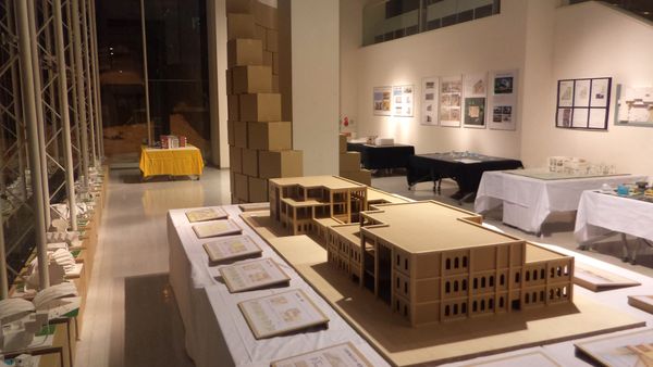 インテリア建築分野学生作品展を北翔大ポルトで開催