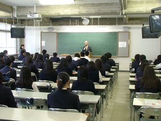 高大連携協定校の生徒さんが施設見学に訪れました