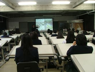 高大連携協定校の生徒さんが施設見学に訪れました