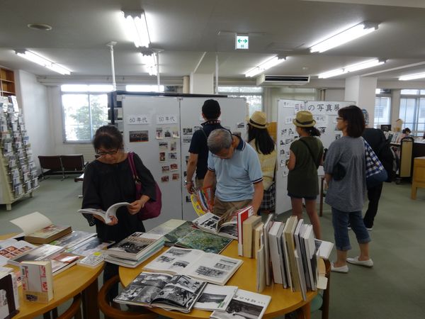 【図書館は今】『懐かしい昭和の写真展』を開催しました