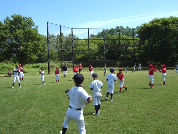 「のっぽろ野球まつり」で「野球教室」を開催しました