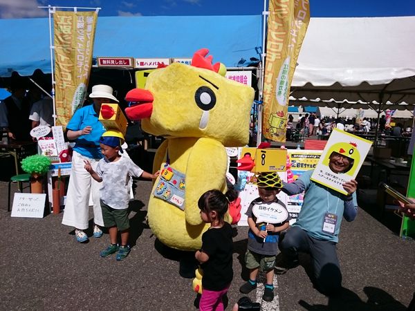 「まるごと江別2016」の会場で手作りのシティプロモート活動をしてきました