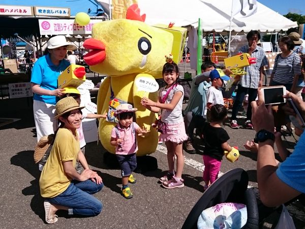 「まるごと江別2016」の会場で手作りのシティプロモート活動をしてきました