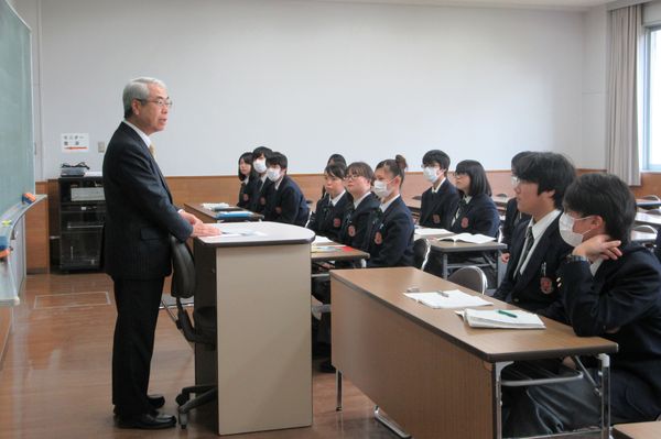 北海道留寿都高校の生徒さんが福祉施設の見学に来てくれました