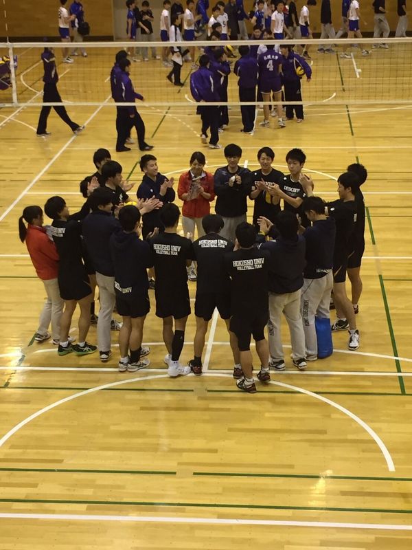 男子バレーボール部　北海道大学バレーボール選手権大会優勝