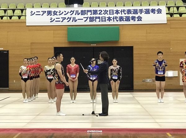 ＜エアロビック部＞日本代表選考会で優勝！